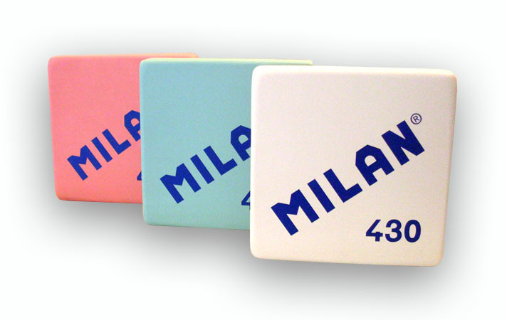 Goma de borrar Milan 430 colores aleatorios